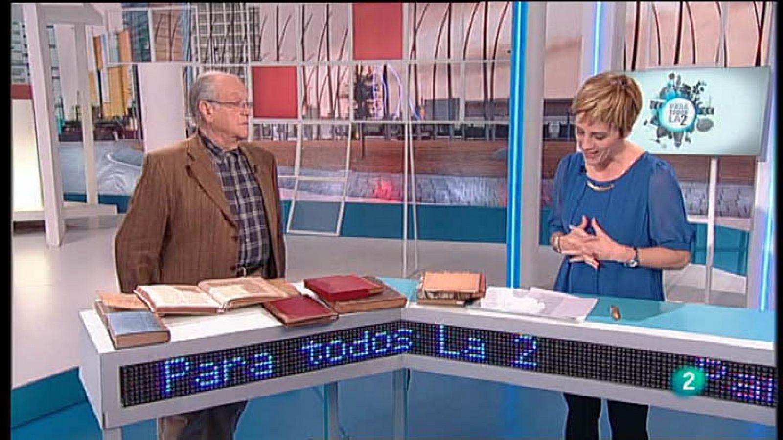 Para Todos La 2 - Entrevista - Mariano Castells, Libros antiguos