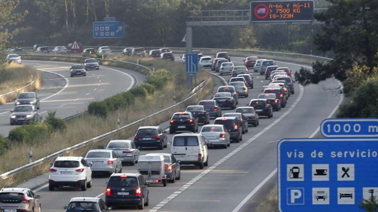 Telediario 1: Constructoras autopistas en quiebra | RTVE Play