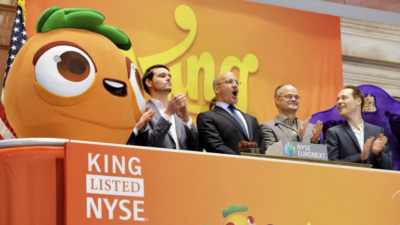 La creadora de Candy Crush se estrena en la Bolsa de Nueva York con una caída de más de un 15%