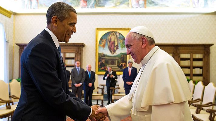 Informativo 24h - Primera entrevista entre Obama y el papa Francisco