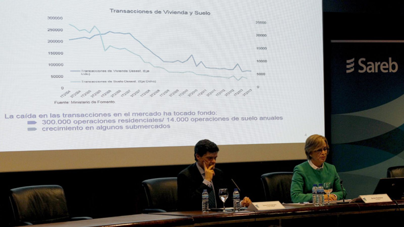 El 'banco malo' pierde 261 millones en su primer ejercicio completo tras sanear 259 millones