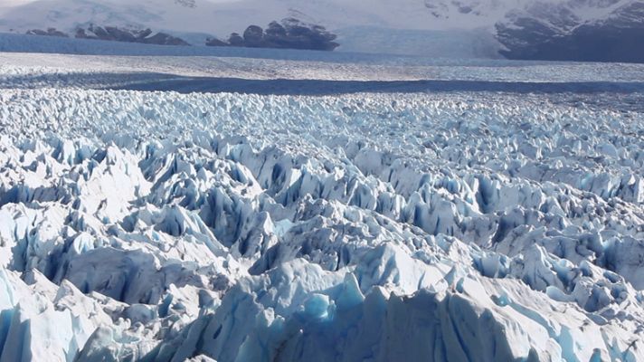 Miquel Silvestre en el Perito Moreno