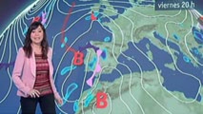 El tiempo - Lluvias fuertes en Andalucía y Extremadura