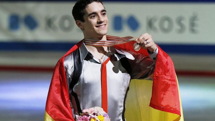 Javier Fernandéz, bronce en el Mundial de patinaje