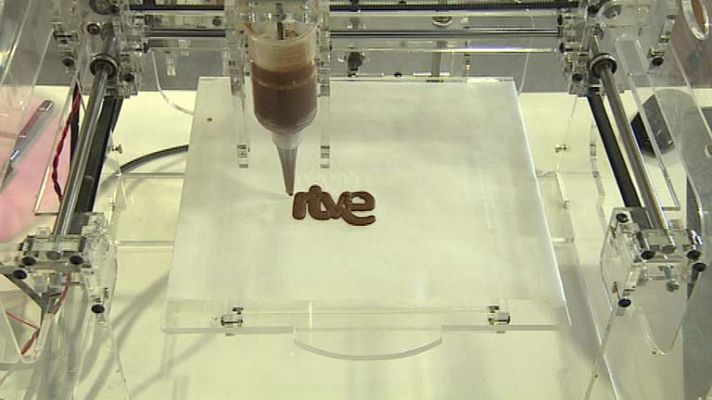 Telediario 1 - Impresora 3D para alimentos