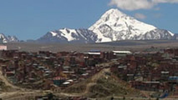 Telediario 1 - Bolivia afectada por el calentamiento