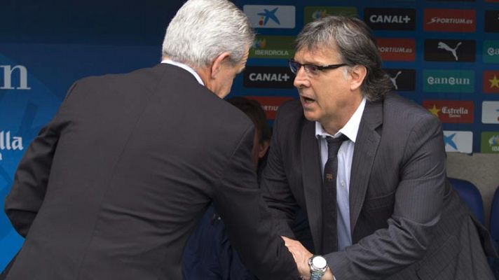 Martino: "Es lamentable que no se hable más de fútbol"