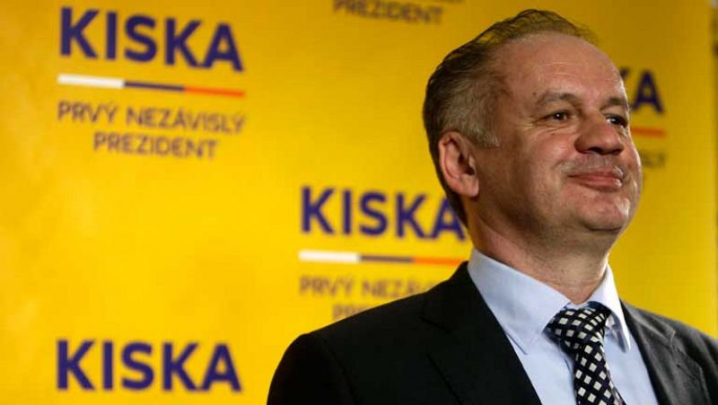 El millonario Andrej Kiska gana la segunda y definitiva vuelta de las elecciones presidenciales en Eslovaquia
