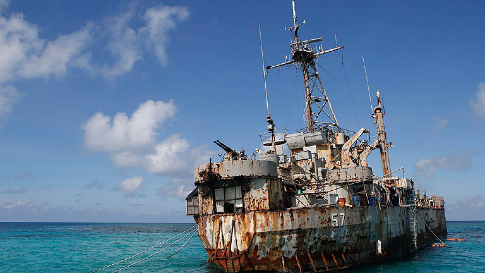 El 'Sierra Madre', un símbolo de las pretensiones filipinas sobre el Mar de China