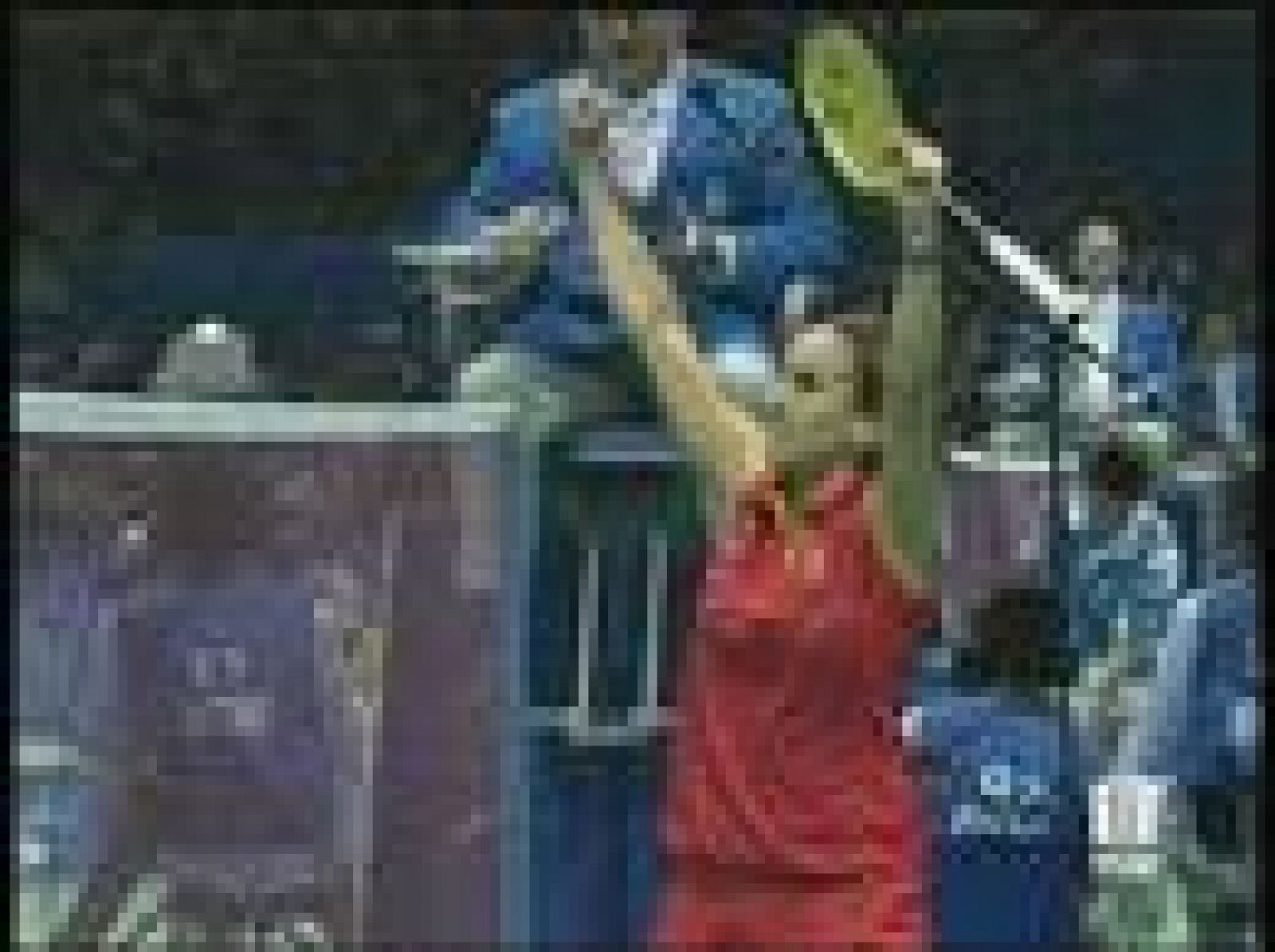 La jugadora donostiarra de bádminton, Yoana Martínez, logra la primera victoria de España tras vencer en su debut a Erin Carroll por 21-9 y 21-16