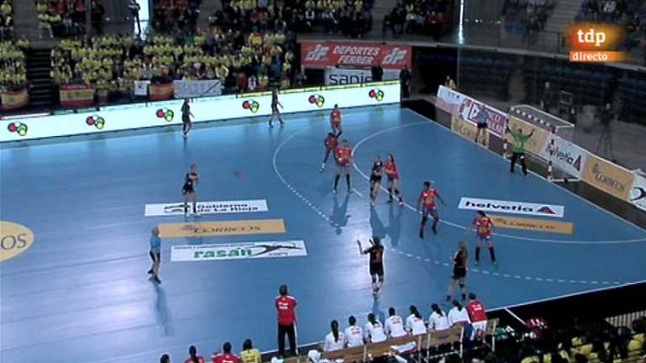 Balonmano - Europeo femenino. España - Holanda