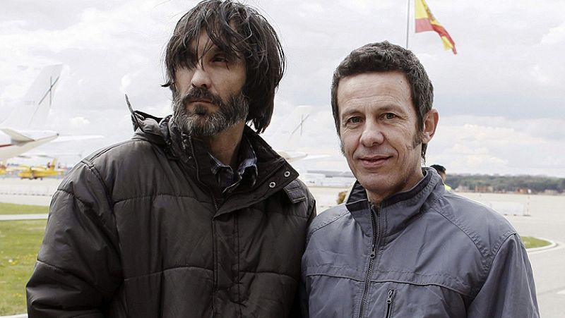 Los dos periodistas españoles liberados en Siria llegan a casa