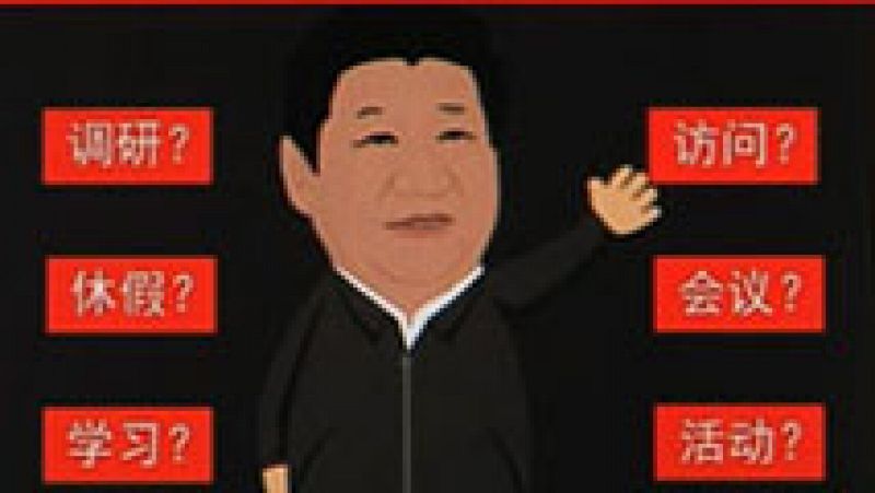  El presidente Xi Jinpin permite su caricatura