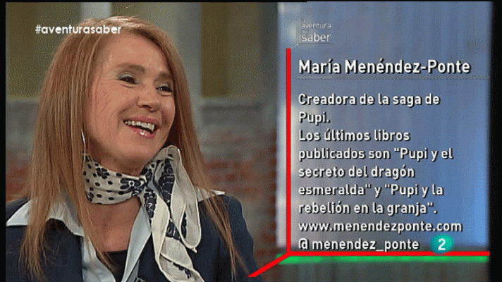 La Aventura del Saber. María Menéndez-Ponte. Saga de Pupi