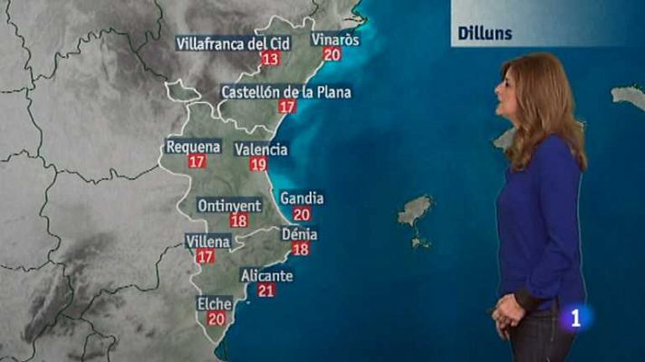 L'informatiu - Comunitat Valenciana - El tiempo en la Comunidad Valenciana - 31/03/14