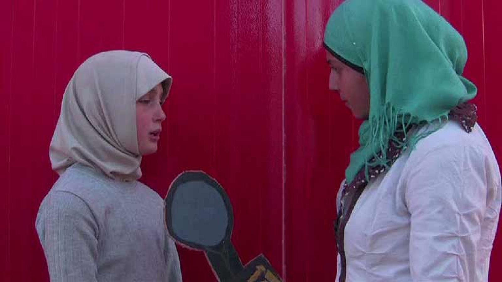 Mazoun y su debut como reportera en Zaatari