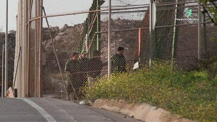 Gendarmes marroquíes acceden a Melilla