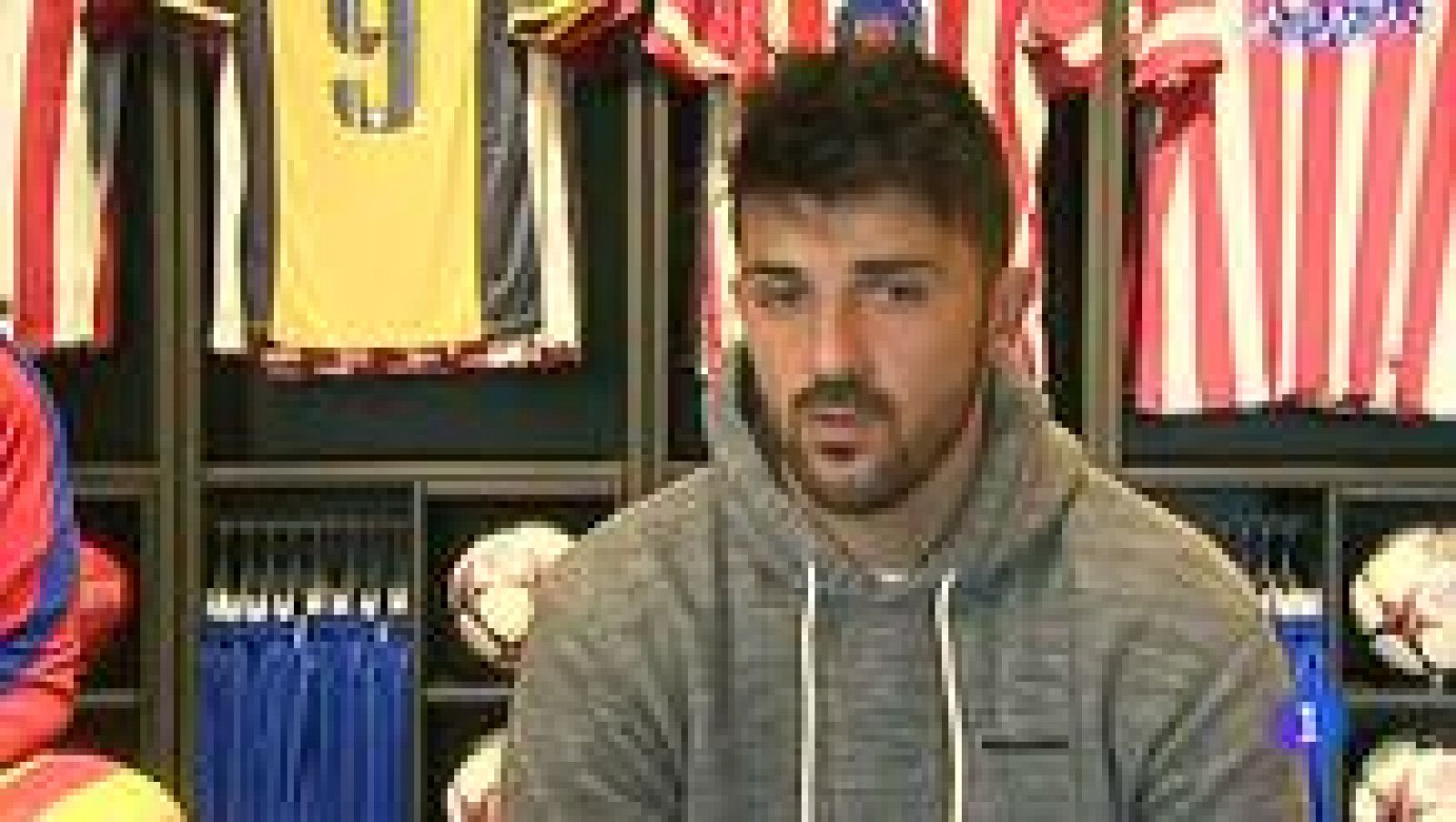 Telediario 1: Villa regresa al Camp Nou para apear de la Champions a sus antiguos compañeros | RTVE Play