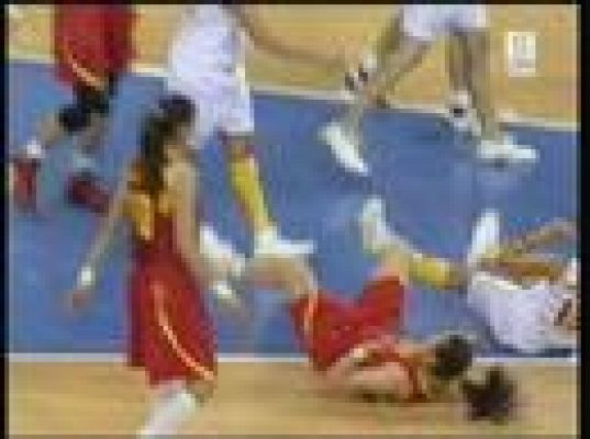 Basket (f): España - China