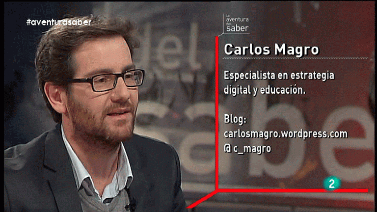 La aventura del Saber: La Aventura del Saber. Carlos Magro | RTVE Play