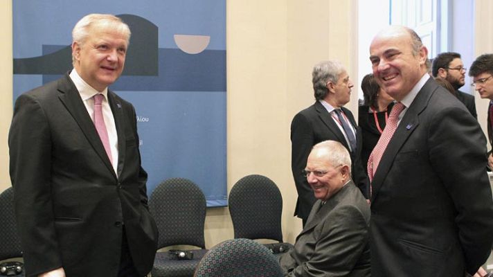 Informativo 24h - De Guindos admite que la inflación baja plantea "algunas dificultades" a España