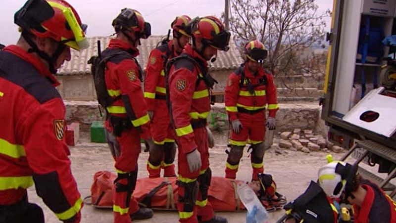 3.000 personas participan en un simulacro que recrea la catástrofe 