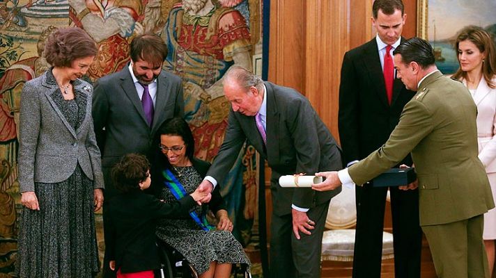 Teresa Perales recibe del Rey la Gran Cruz del Mérito Deportivo