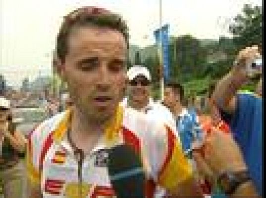  - Samuel, exultante tras el oro