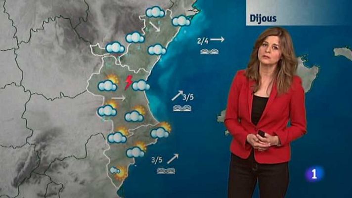 L'informatiu - Comunitat Valenciana - El tiempo en la Comunidad Valenciana - 02/04/14