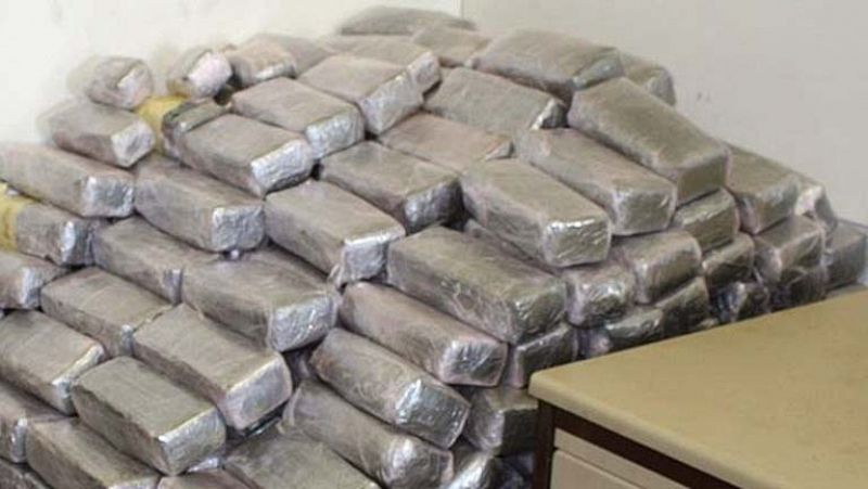 Vigilancia Aduanera requisó 140 toneladas de hachís y 15 de cocaína en 2013 