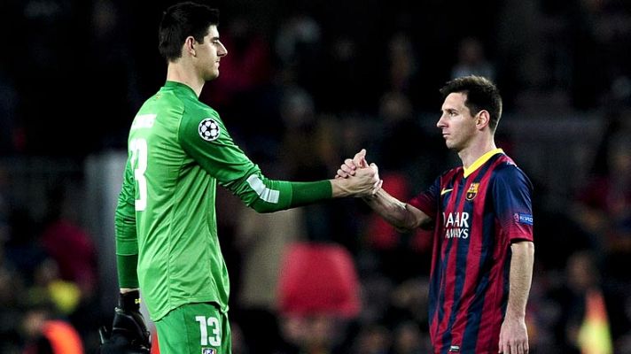 Telediario 1 - Barça y Atlético se jugarán el todo por el todo en el Vicente Calderón