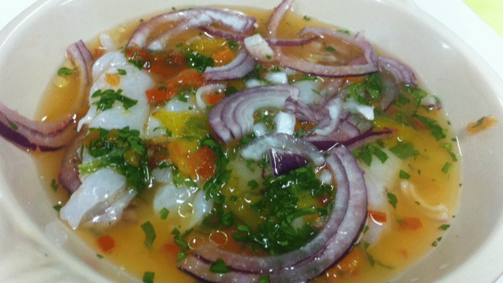 España Directo- Ceviche de gambones