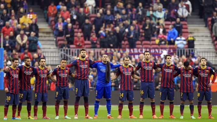 Telediario 1 - El Barça, un año sin poder fichar