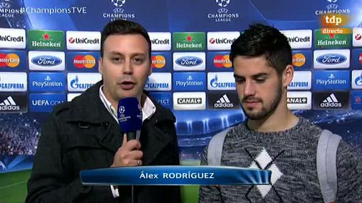 Champions League - Isco, "contento" tras su actuación en la victoria ante el Borussia