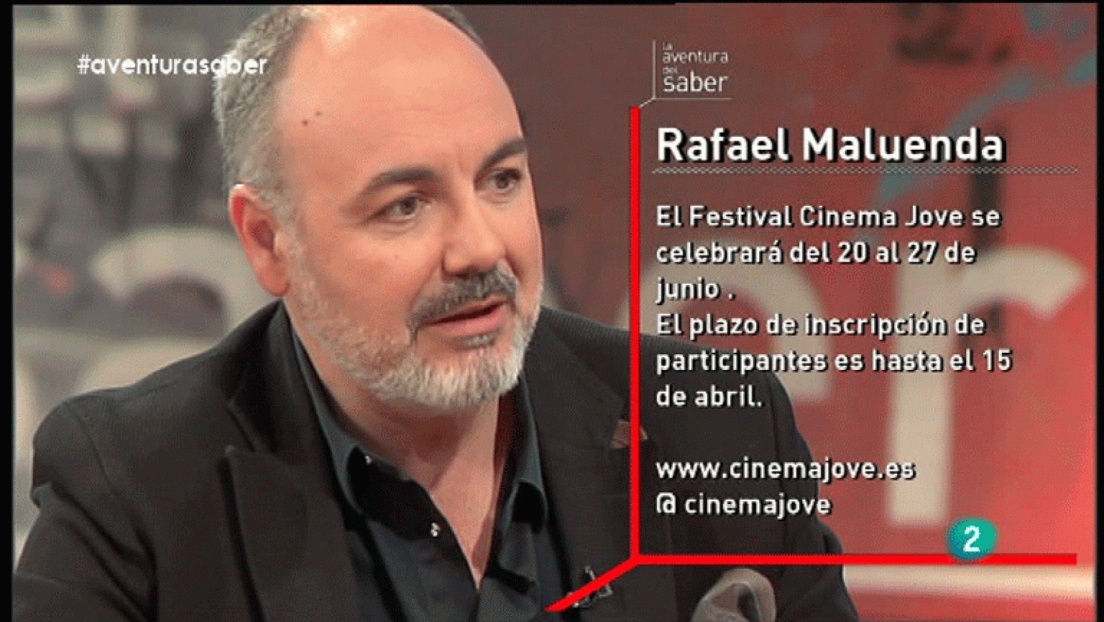 La aventura del Saber: La Aventura del Saber. Rafael Maluenda. Cinema Jove 2014 | RTVE Play