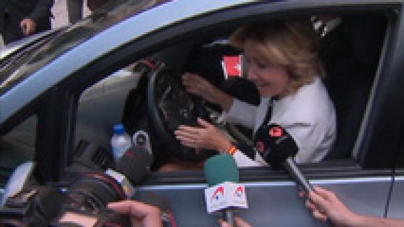 Esperanza Aguirre multada en Madrid