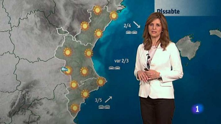 L'informatiu - Comunitat Valenciana - El tiempo en la Comunidad Valenciana - 04/04/14