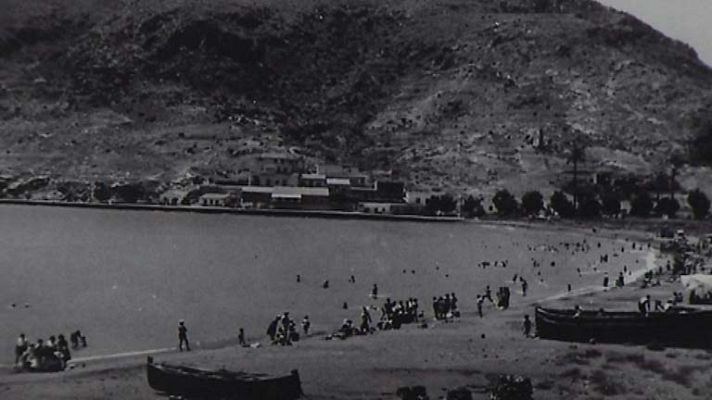 Telediario 1 - Regeneración de la bahía de Portmán