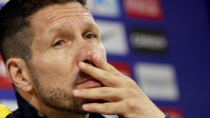 Simeone: "No pienso en Costa ni en Arda, me centro en los que van a jugar"