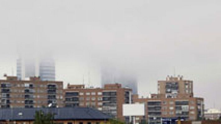 Lluvia en la mitad norte, ascenso térmico y nieblas en el interior