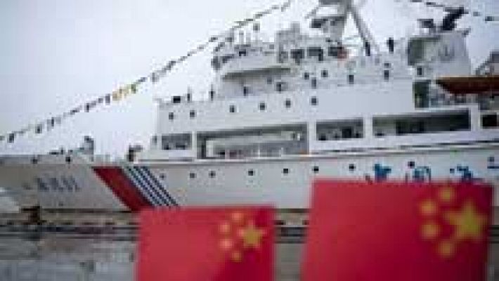 Un buque chino detecta una señal en el Índico