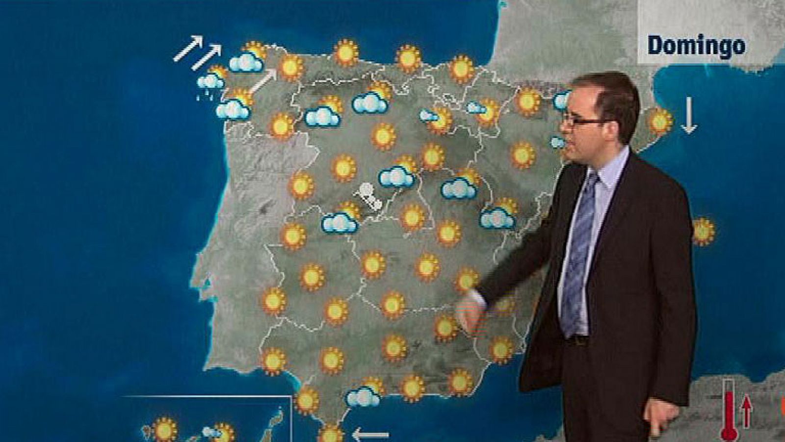 El tiempo: Poco nuboso en toda España y ascenso general de las temperaturas | RTVE Play