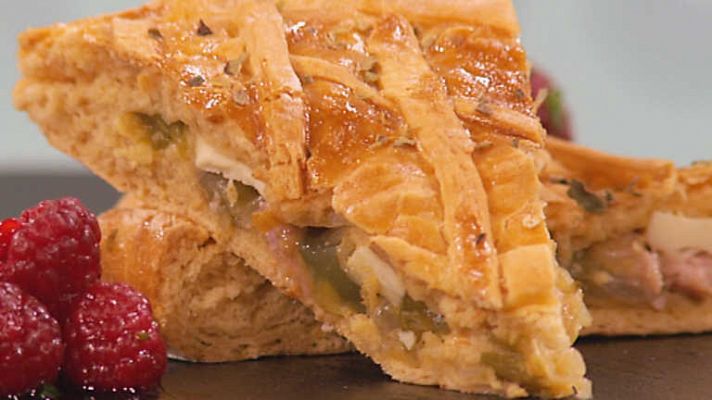 Cocina con Sergio - Empanada rellena de lomo y queso de cabra