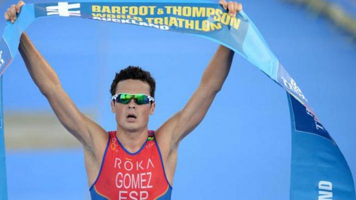 Nuevo éxito de Gómez Noya en las Series Mundiales de triatlón