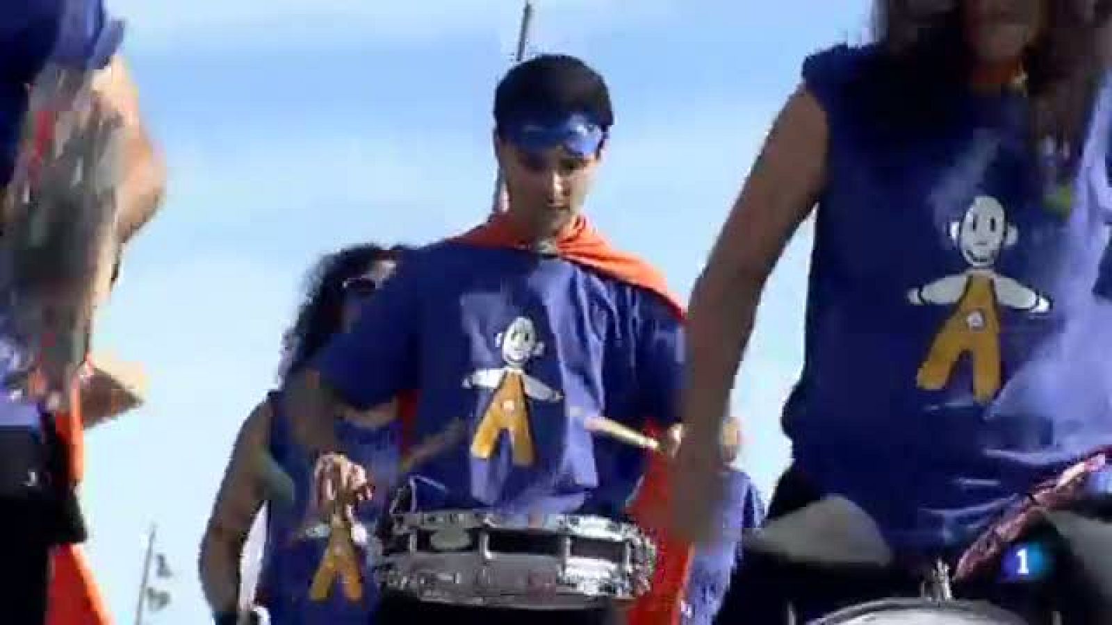 Festa solidària a Barcelona a favor de les persones amb autisme