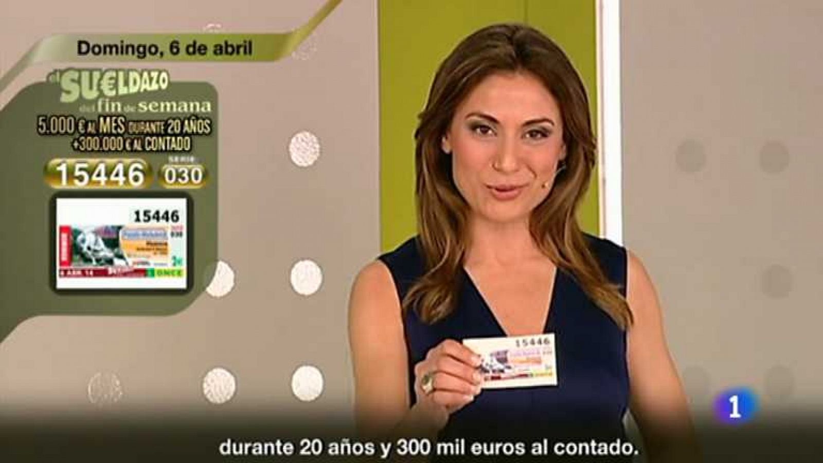 Sorteos ONCE: Sorteo ONCE - 06/04/14 | RTVE Play