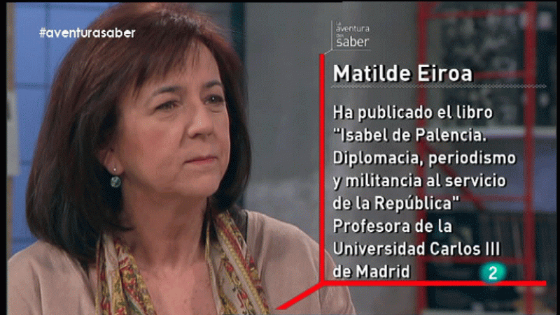 La aventura del saber: la aventura del saber. Matilde eiroa | rtve play