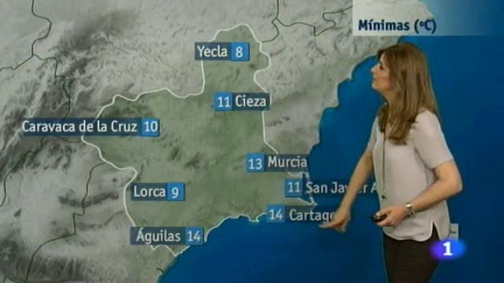 El tiempo en la Región de Murcia - 07/04/2014