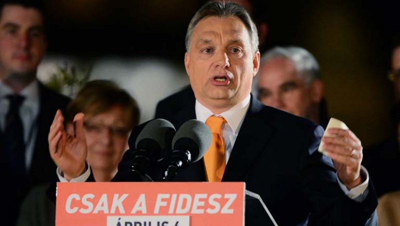 Victoria aplastante en Hungría del conservador Viktor Orban 