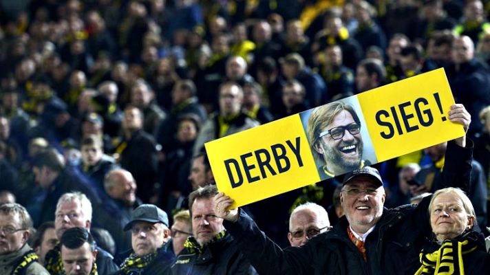 Telediario 1 - El 'muro amarillo' de Dortmund espera al Real Madrid con ganas de revancha
